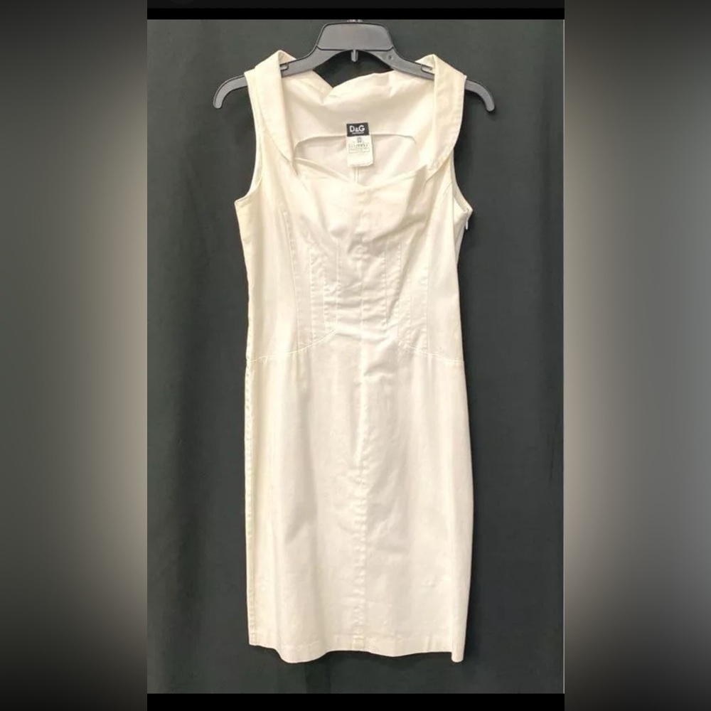 Dolce & Gabbana White Casual Dress - Size 30/44